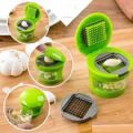 Mini Garlic Chopper, Vegetable, Garlic Slicer Press Mini Chopper Multipurpose Easy Use Mini Press Chopper Cutter for Kitchen.. 