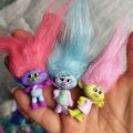 2Pc/5Pc/10Pcs/lot Traoolls Figures Poppy Branch Action Figure Toy Set New Movie Trolls Figurine Doll Animation Model Toys. 
