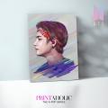 BTS Wooden Frame with free gift, 2 different Sizes Available, BTS Army, KPOP, STRAY KIDS, SEVENTEEN, Fully Customized Perfect Gift For Army. 