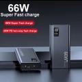 66W Super Fast Charge PD Power Bank 20000mAh Portable Fast Charging Powerbank With Digital Display, Compatible with Samsung/iPhone/Xiaomi/Huawei and More. 
