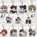 【HOT】 Hot Korean Manga BL Manwha Jinx Acrylic Keychain Cute Joo Jaekyung Kim Dan Cartoon Figure Acrylic Key Chain Bag Pendant Ornament. 