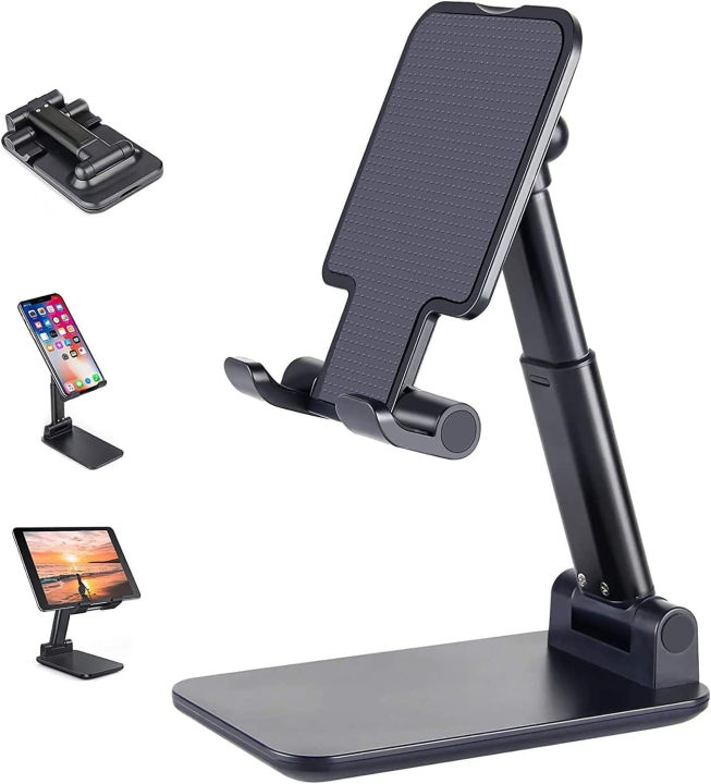 SP%20Dealz%20Phone%20Holder%20with%20Adjustable%20Height%20and%20Angle,%20Portable%20and%20Stable%20Phone%20Stand%20for%20Desk%20Plastic%20Mobile%20Phone%20Stand%20Adjustable%20Desktop%20Phone%20Holder%20Dock%20-%20Image%203