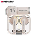 Monster XKT15 Wireless Bluetooth 5.3 Headphones Gaming Earbuds Unique Design Gamer Headset TWS Noise Reduction Earphones New. 