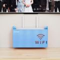 Wireless Wifi Router Shelf Wall-Mounted Cable Power Bracket Organizer. 