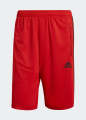 ADIDAS DESIGNED 2 MOVE 3-STRIPES PRIMEBLUE SHORTS. 