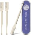 Best Seller Washable Nose Hair Remover | Nostril Hair Trimmer | Nasal Hair Trimming tool | Ear Hair Trimmer | Nasal Hair Grooming Cutter | Ear Hair Grooming Cutter | Nasal Hair Remover | 360 Degree Rotating Manual Double Head Nasal Hair Remover. 