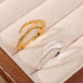 1pcs y2k Snake Ring For Women Punk Open Adjustable Zircon Eye Snake Rings Jewelry Gift. 