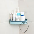 Bathroom Shelf Easy to Install Punch-free Toilet Shampoo Holder. 
