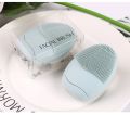 1 【HOT】 ZOREYA Double Silicone Wash Brushes Nylon Hair Face Facial Cleansing Makeup Brush Massage Pore Cleanser Beauty Skin Care Tool. 