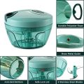 Super Sharp Manual Hand-Pull Chopper – Chop Veggies, Fruits & More in Seconds | No Electricity Needed!. 