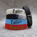 Juventus Football Ronaldo Real Madrid Signature Luminous Sports Bracelet Silicone Wristband Fan Accessories. 