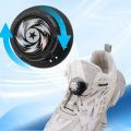 1Pair Simple Versatile Rotating Metal Wire Swivel Automatic Buckle Rope Sneaker ShoeLaces for Kids Adult No Tie Shoe Laces Quick Lock Shoestrings. 