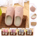 Cyprus Winter Slippers For Women Warm Plush Indoor Slippers Soft Bottom Cute Bear Cotton Slippers Floor Slient Slippers Bedroom Slippers. 