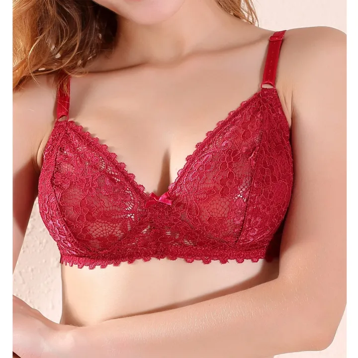 Laika%20Shanaya%20Bra%20Set%20Maroon%20-%20Image%203