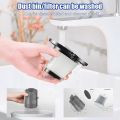 Handy Vacuum Cleaner for Home Use Cupboard Drawer Sofa Cleaning - Wireless Car Vacuum 2 in 1 with LED - USB Rechargeable Cordless Lightweight Dust Buster. 
