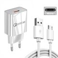 OPPO A53 F5 Realme x7 pro V3 C17 Phone Charger QC 3.0 USB Fast Adapter Type C Micro Charge Cable For Huawei P9 P20 Honor 9A 7 8X. 