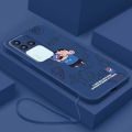 VIVO V30 Pro v30Pro 5G Crayon Shin-chan Soft Phone Case Cartoon Straight Liquid Silicon Cover Casing. 