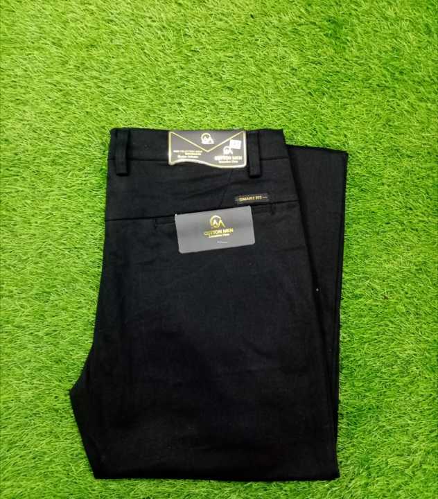 Classic%20Men's%20Dress%20Cotton%20Pants:%20Elegant%20Comfort%20&%20Style%20-%20Image%202