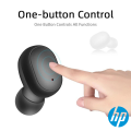 ♥Original Product+FREE Shipping+COD♥HP A6S New Original TWS Headset Wireless Earphones Bluetooth Headphones Sport Stereo Fone Bluetooth Earbuds for Xiaomi Huawei iPhone. 