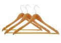 Wooden Cloth Hangers Pack of 1, 3, 6, 12  Solid Wood Shirt Hangers,Dress Coat Jacket Clothes Hangers. 