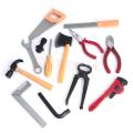 Plastic Hardware Tools Toys For Kids Super Tool Set Tool Set Toys For Kids Plastic Toy Construction Montessori Materials - 6 Pcs. 