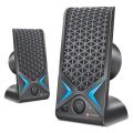 Audionic - Alien X 2.0 Channel Computer Speaker - Black. 