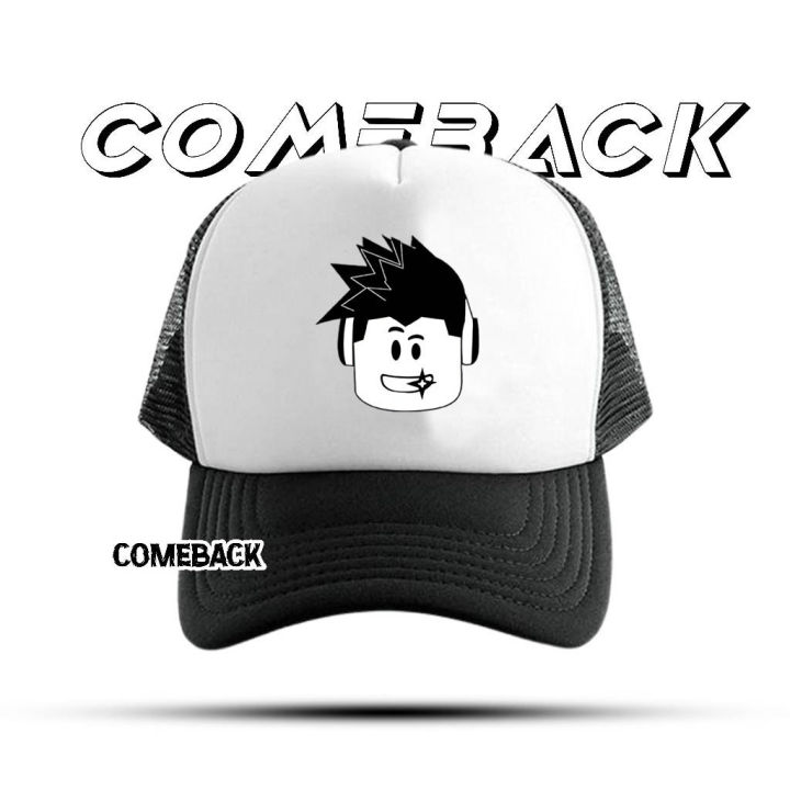 Roblox Men's Hat Baseball Cap Men's Summer Sports Hat Hip Hop Breathable Mesh Trucker Hat