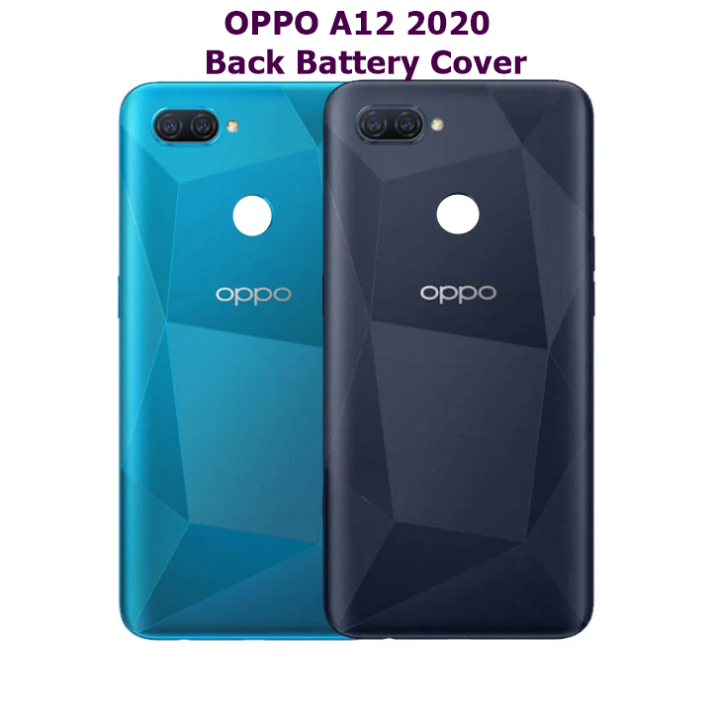 Oppo A12 2020 Back Battery Cover Rear Door Housing Case , Back Panel for Oppo A12 2020