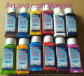 Pack Of 12 Seta Silk Colors/Paints For Artists 50 Ml. 