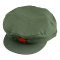 beler China Chairmen Mao PLA Red Army Soldier Green Star Cap Communist Party Hat. 