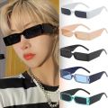 Rectangle Frame Fashion Sun Glasses For Men - Square Frame Sun Glasses For Girls - Vintage Rectangle Summer Sunglasses For Women. 
