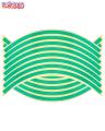 Car and Bike's Rim Reflective Sticker (16pcs/set). 