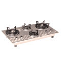APOLO Automatic Hob - Model 750 - 4 Burner  Auto Ignition - 100% Pure Stainless Steel Top - Rust Proof. 