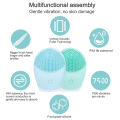 Vibration Facial Cleansing Brush Vibrating Massage Spa-like Facial Deeply Cleanses Pores Portable Pore Cleanser. 