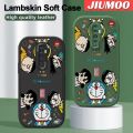 JIUMOO For OPPO Reno 2F Reno 2Z Case Cartoon Oil Doraemon Thin Leather Soft Full Lens Back Cover Camera Protect Cases Shockproof Casing. 