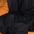 Pure Black Suit Of Washing Wear Unstitched For Men (shalwarkameez). 