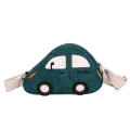car shape Crossbody bag Portable Linen Shoulder bag Handbag for Daily use Travel Shopping Outdoor activities Preschoolers. 