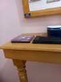 Console Table with Mirror by Home Decor Essentials HDE. 