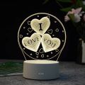 3D Illusion Lamp,3D Light Lamp,Night Lamp,Birthday Gifts,Valentines Day Gifts,Anniversary Gifts/3D Illusion Led Night Small Table Lamps Activity Gift. 
