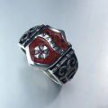 Anime Katekyo Hitman Reborn Varia Ring Cosplay Vongola Famiglia Pengo Column Ring For Men Women Jewelry Accessories Gifts. 