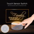 LED Night Light Note pad, Message pad With Pen USB Power Decor Night Lamp Gift For Children Girlfriend Decorative Night Lamp. 