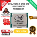 i5 3470 3rd generation Processor for Seamless Computing Performance Gaming Rendering CPU. 