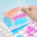 50/100Pcs Anti-cross-dyeing Laundry Tablet Washing Color Absorbing Paper Clothing Anti-staining Laundry Film Household. 