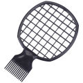 Professional Curly Hair And Dirty Braid Comb Fashion Men'S Double Ended Twist Up Comb Black People Perm Barber Shop Accessories. 