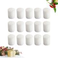 ZOROOM 100Pcs Hydroponic Sponge Cylindrical 19 mm for Vegetable Plant Cultivation in Net Pots, Plant Growth Accessories. 