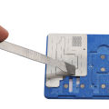 Flux Scraper Metal Spudger Solder Paste Spudger Stainless Steel Knife Repair BGA Paver Blade Solder Paste Scraper Opening tools. 