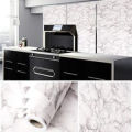 Marble Sheet - Marble Sheet Sticker - 60cm x 200Cm Marble Sheet Texture Design PVC Waterproof Self adhesive Wallpaper Sticker sheet Furniture New Skin Kitchen Cabinet Paper Stickers sheet Oilproof Table top Sticker sheet. 