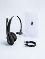 Taotronics Business Wireless Headset with Microphone, Mute Button, Noise Cancelling Mic Bluetooth 5.0 Noise Canceling AI Noise Reduction, 34+Hrs Talk Time, Soft Ear Pad for Business, Office, Work, Call Center, Home, Wireless Cell Phone. 