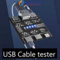 MECHANIC DT3 Cable Detection Board Data Line Test P C B Board MECHANIC DT3 USB Cable Tester For IOS-(lightning) Android-(Micro) Type-C Short Circuit On-Off Switching Test Board Tool. 