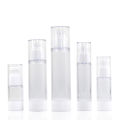 Plastic Empty serum bottles 15ml/30ml/50ml/80ml/100ml Pump Vacuum pump bottles Airless AS plastic sub-bottling for Skincare routine Travel size bottles Beauty salon Professional use Cosmetics. 